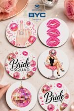 La Dolce Vita Ceramic Coaster Set - Image 4
